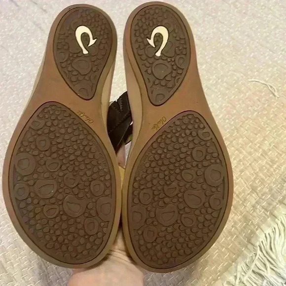 OluKai thong leather sandals - Picture 4 of 5